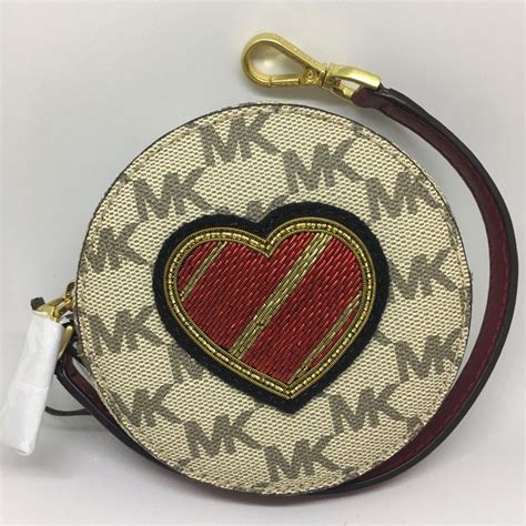 michael kors coin purse round|micheal Kors coin purse.